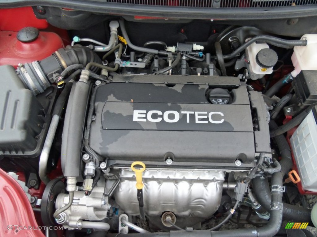 2011 Chevrolet Aveo LT Sedan Engine Photos