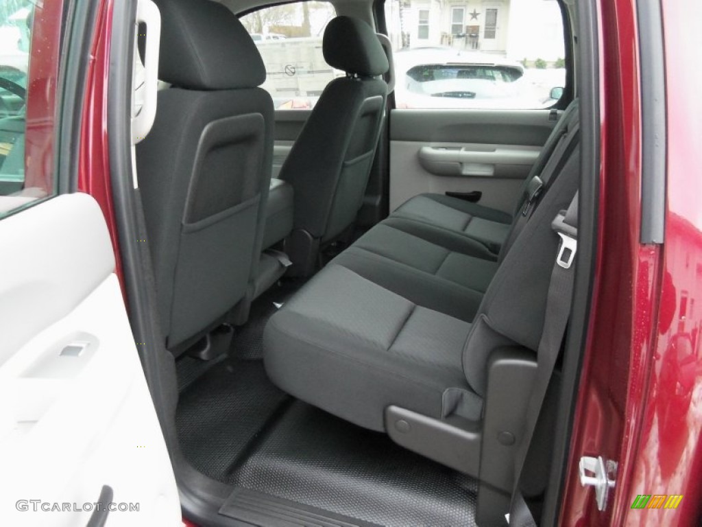2014 Chevrolet Silverado 2500HD LS Crew Cab 4x4 Rear Seat Photo #89097910