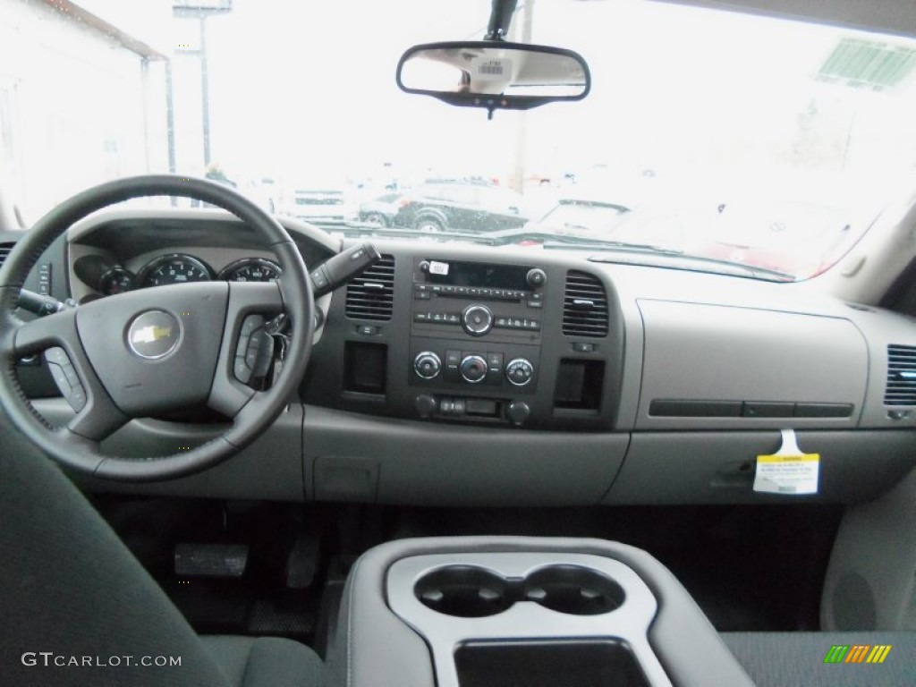 2014 Chevrolet Silverado 2500HD LS Crew Cab 4x4 Dark Titanium Dashboard Photo #89097929