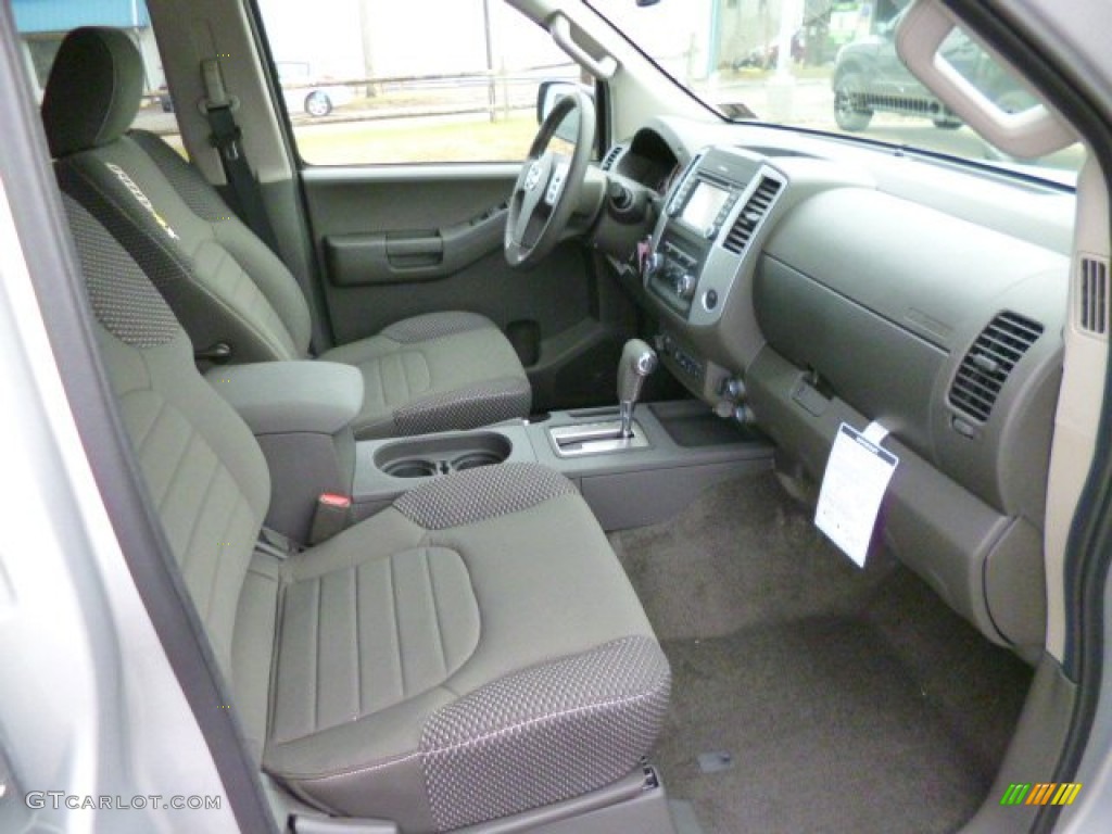 PRO-4X Gray/Steel Cloth Interior 2014 Nissan Xterra PRO-4X 4x4 Photo #89098370