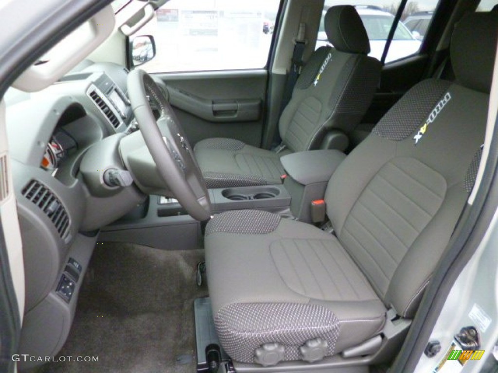 PRO-4X Gray/Steel Cloth Interior 2014 Nissan Xterra PRO-4X 4x4 Photo #89098469