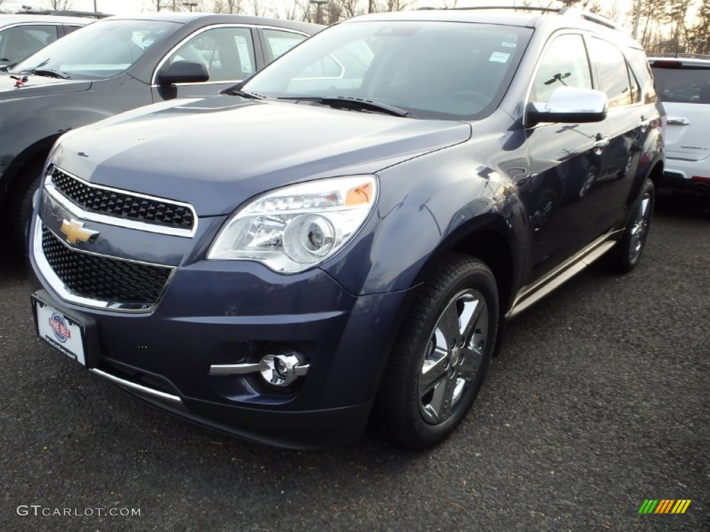 2014 Equinox LTZ AWD - Atlantis Blue Metallic / Jet Black photo #1