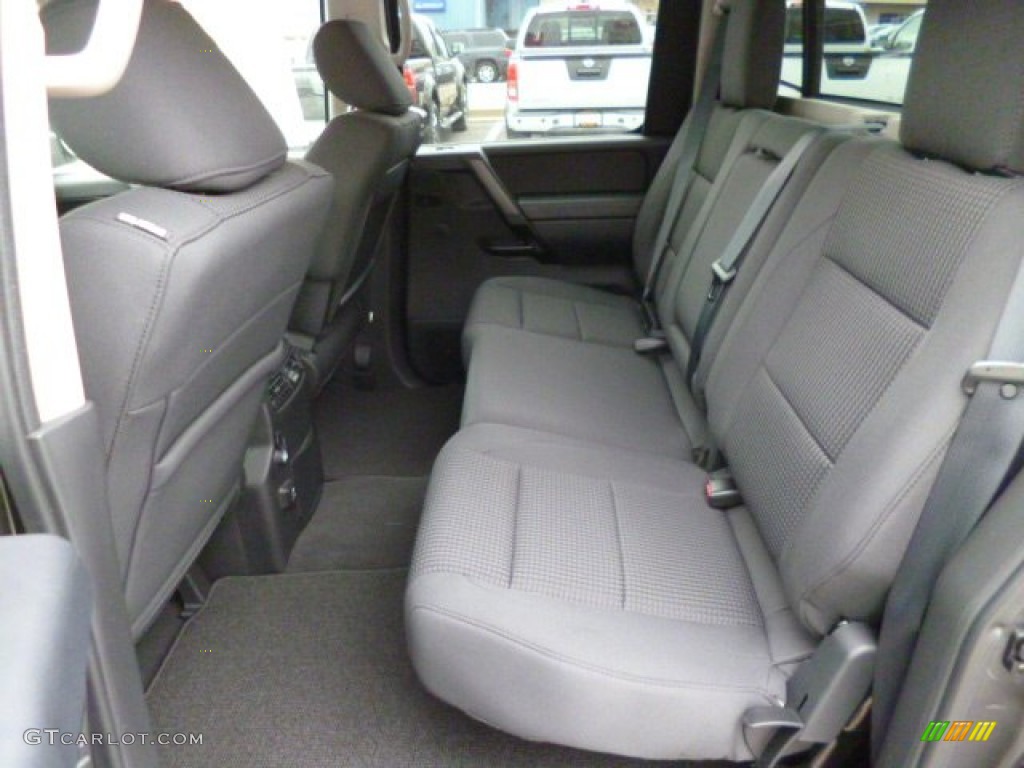 Charcoal Interior 2014 Nissan Titan SV Crew Cab 4x4 Photo #89100005