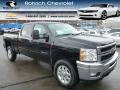 2014 Black Chevrolet Silverado 2500HD LT Crew Cab 4x4  photo #1