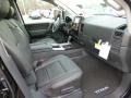  2014 Titan SL Crew Cab 4x4 Charcoal Interior
