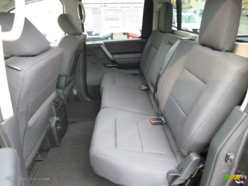 2014 Nissan Titan SV Crew Cab 4x4 Rear Seat Photo #89101175