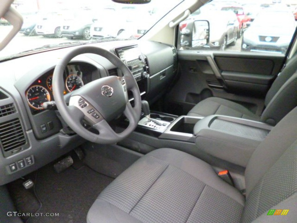 2014 Nissan Titan SV Crew Cab 4x4 Interior Color Photos