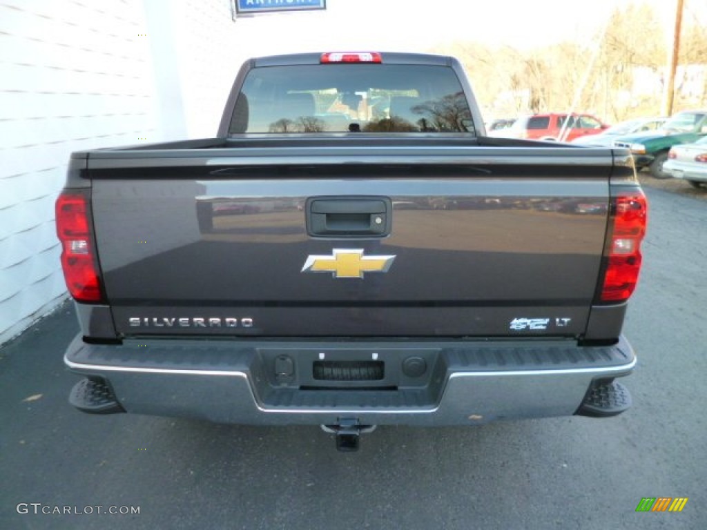 2014 Silverado 1500 LT Crew Cab 4x4 - Tungsten Metallic / Jet Black photo #5