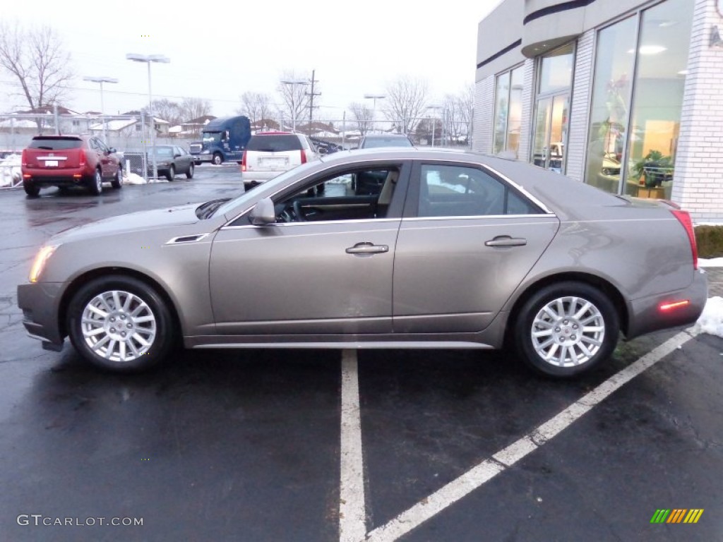 Mocha Steel Metallic 2012 Cadillac CTS 4 3.0 AWD Sedan Exterior Photo #89101811