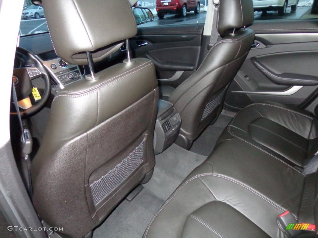 2012 Cadillac CTS 4 3.0 AWD Sedan Rear Seat Photo #89101873