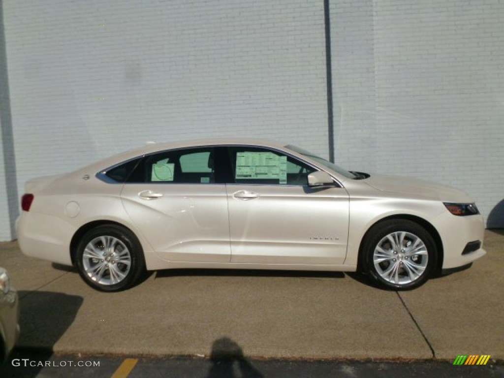 White Diamond Tricoat 2014 Chevrolet Impala LT Exterior Photo #89102414