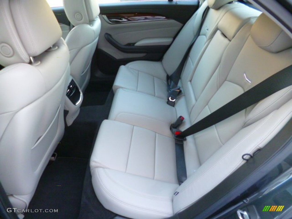 Light Platinum/Jet Black Interior 2014 Cadillac CTS Luxury Sedan AWD Photo #89103659