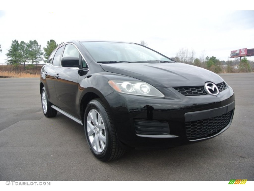 2007 CX-7 Sport - Brilliant Black / Black photo #1