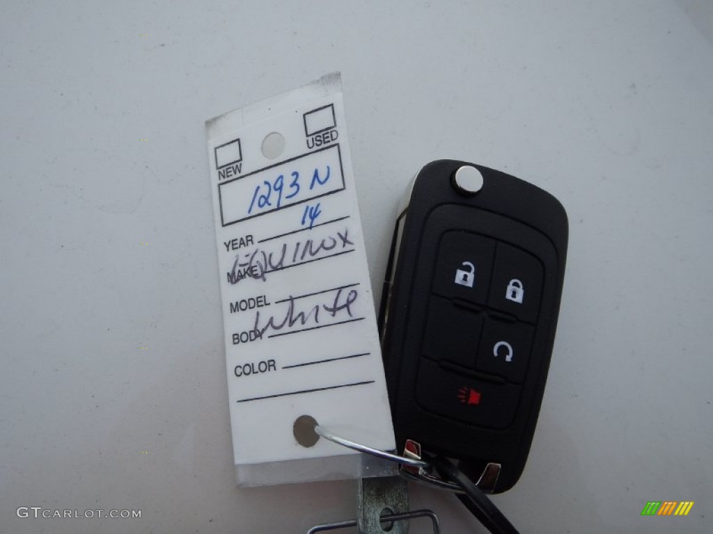 2014 Equinox LT - White Diamond Tricoat / Light Titanium/Jet Black photo #10