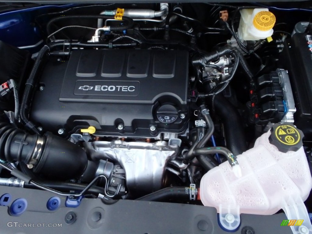 2014 Chevrolet Sonic LTZ Hatchback 1.4 Liter Turbocharged DOHC 16-Valve ECOTEC 4 Cylinder Engine Photo #89104802