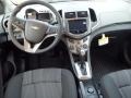 2014 Chevrolet Sonic Jet Black/Dark Titanium Interior Dashboard Photo