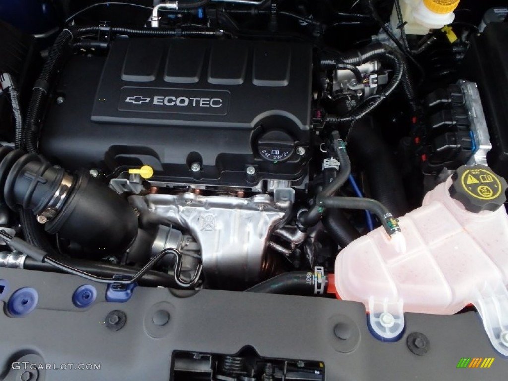 2014 Chevrolet Sonic LT Hatchback 1.4 Liter Turbocharged DOHC 16-Valve ECOTEC 4 Cylinder Engine Photo #89104991