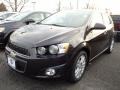 Mocha Bronze Metallic 2014 Chevrolet Sonic LT Hatchback