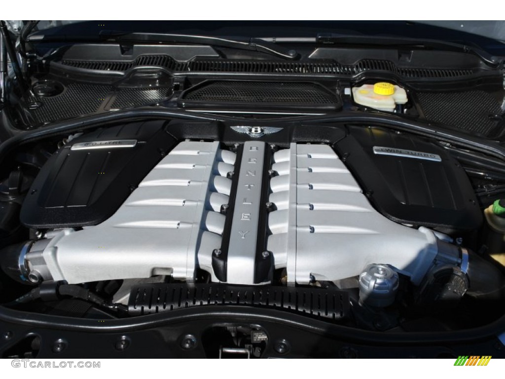 2007 Bentley Continental Flying Spur Standard Continental Flying Spur Model 6.0L Twin-Turbocharged DOHC 48V VVT W12 Engine Photo #89105108