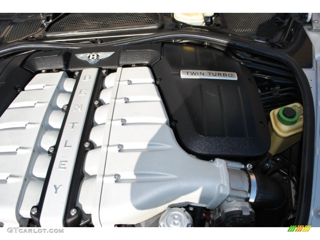 2007 Bentley Continental Flying Spur Standard Continental Flying Spur Model 6.0L Twin-Turbocharged DOHC 48V VVT W12 Engine Photo #89105120