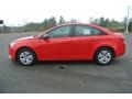2014 Red Hot Chevrolet Cruze LS  photo #3