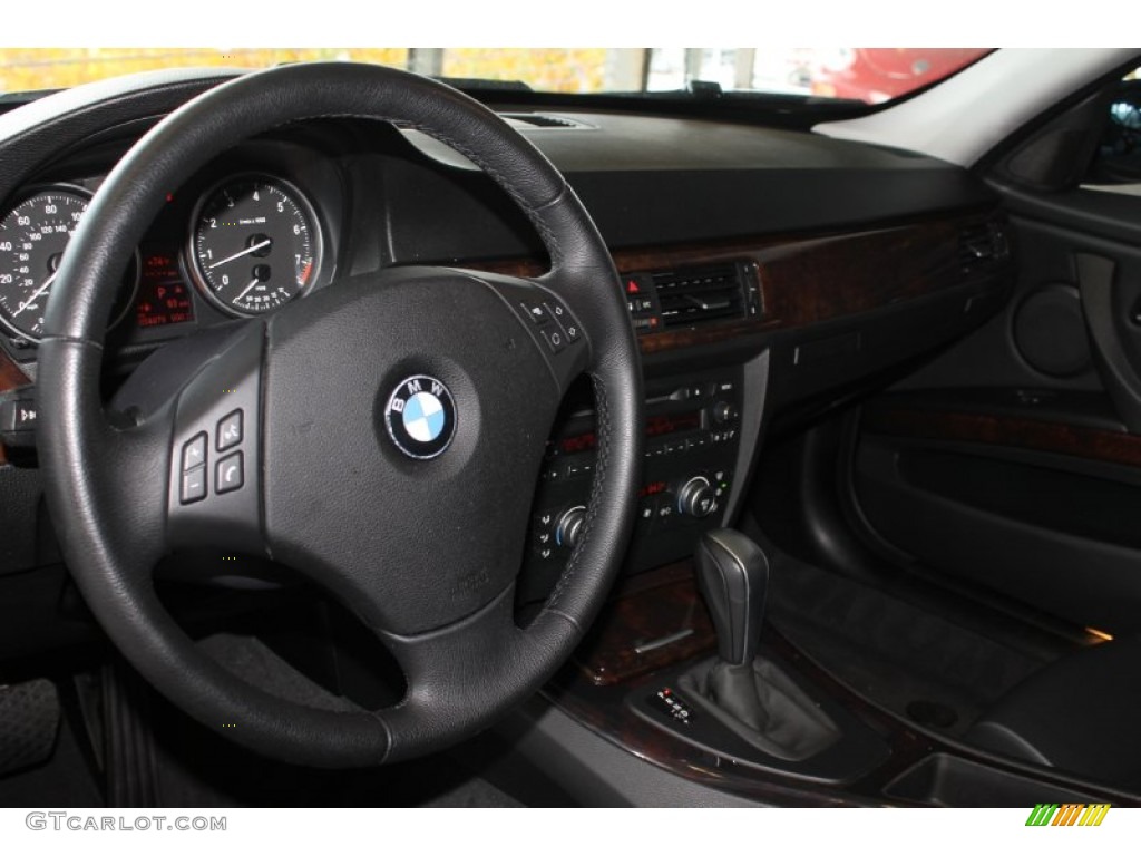 2008 3 Series 328i Sedan - Black Sapphire Metallic / Black photo #15