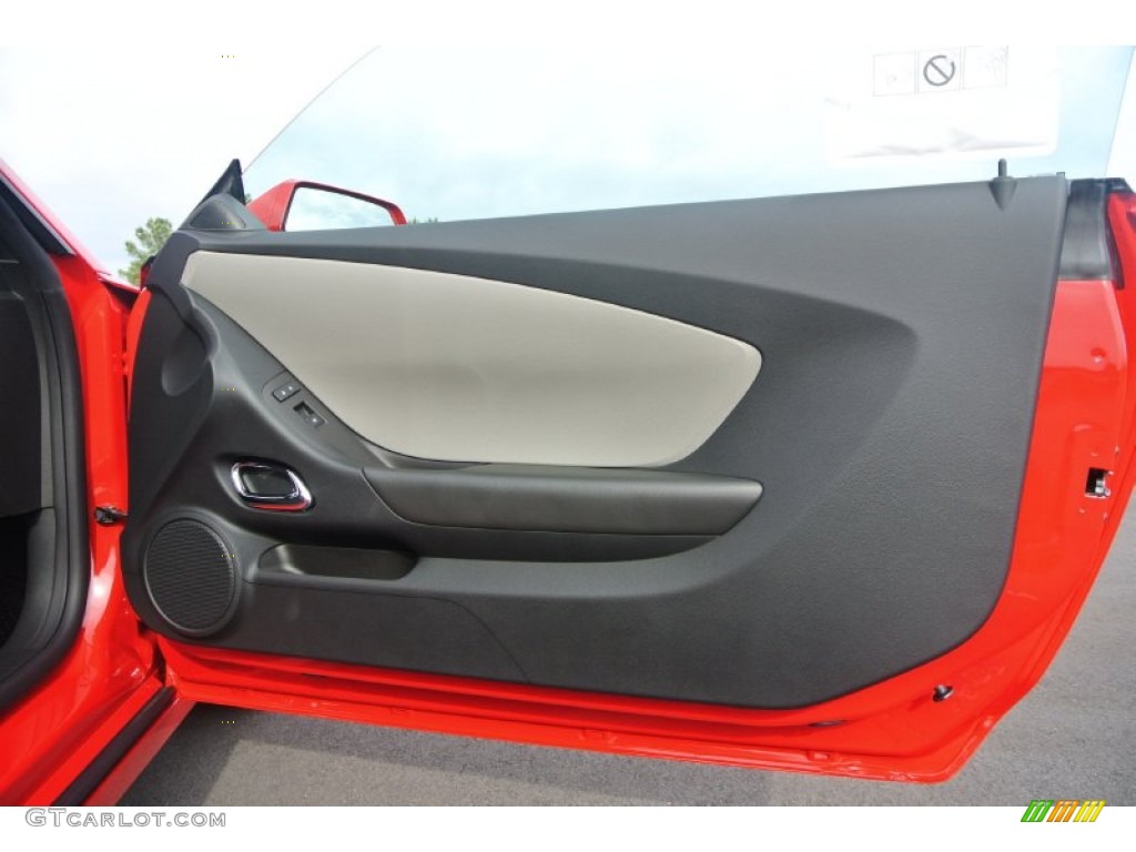 2014 Camaro LS Coupe - Red Hot / Black photo #15