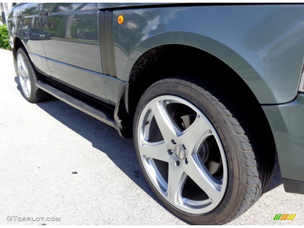 2004 Range Rover HSE - Giverny Green Metallic / Sand/Jet Black photo #15