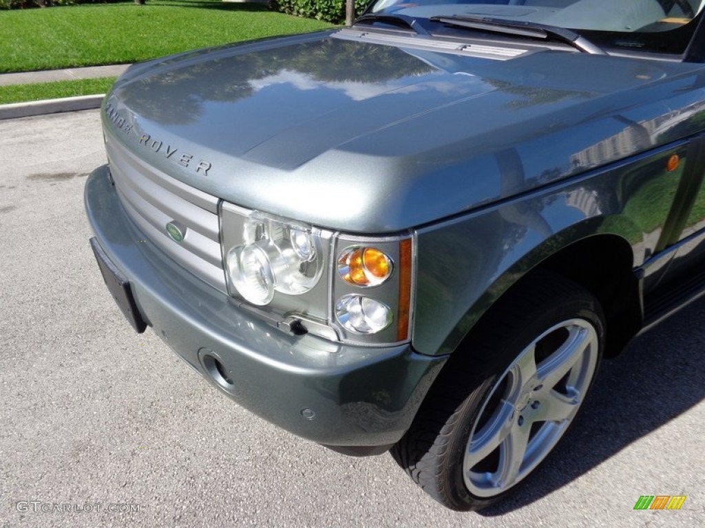 2004 Range Rover HSE - Giverny Green Metallic / Sand/Jet Black photo #25