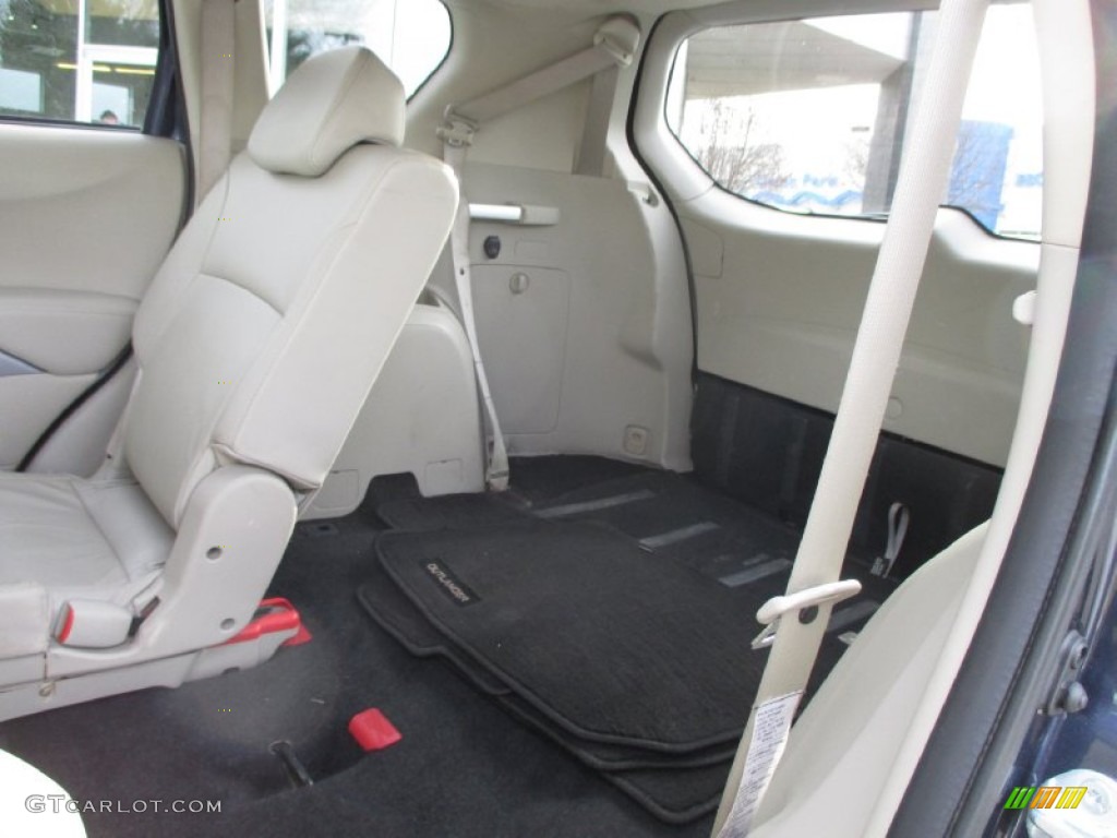2007 Outlander XLS 4WD - Deep Blue Metallic / Beige photo #20