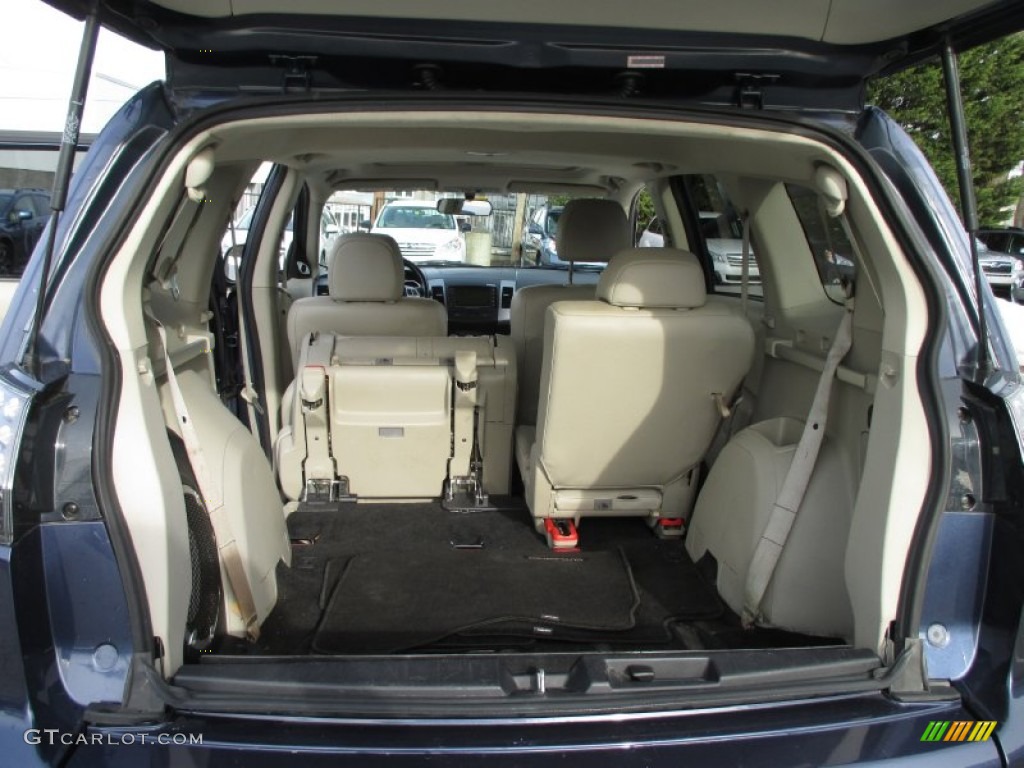 2007 Outlander XLS 4WD - Deep Blue Metallic / Beige photo #21