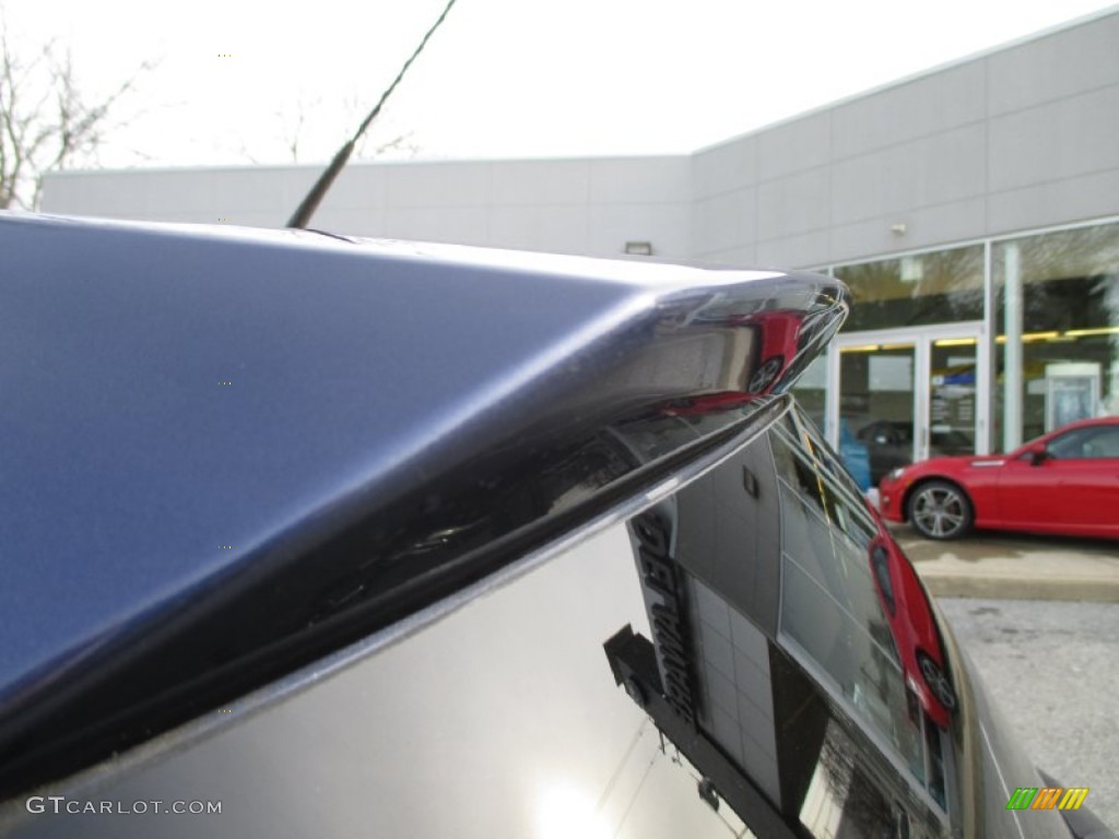 2007 Outlander XLS 4WD - Deep Blue Metallic / Beige photo #32