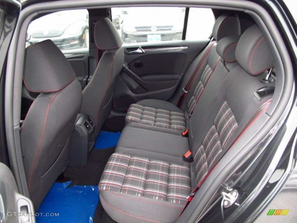 2014 Volkswagen GTI 4 Door Wolfsburg Edition Rear Seat Photo #89108552