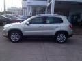2011 White Gold Metallic Volkswagen Tiguan SE  photo #2