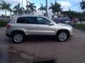2011 White Gold Metallic Volkswagen Tiguan SE  photo #6