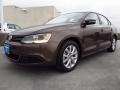 2014 Toffee Brown Metallic Volkswagen Jetta SE Sedan  photo #3