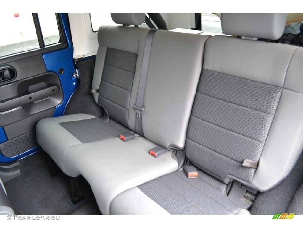 2009 Wrangler Unlimited X 4x4 - Surf Blue Pearl / Dark Slate Gray/Medium Slate Gray photo #20