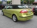 2007 Lime Yellow Metallic Saab 9-3 2.0T Convertible  photo #5