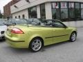 2007 Lime Yellow Metallic Saab 9-3 2.0T Convertible  photo #11