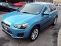 2013 Laguna Blue Metallic Mitsubishi Outlander Sport ES 4WD  photo #4