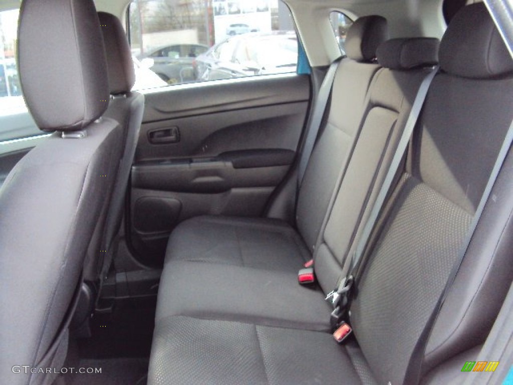 2013 Mitsubishi Outlander Sport ES 4WD Rear Seat Photos