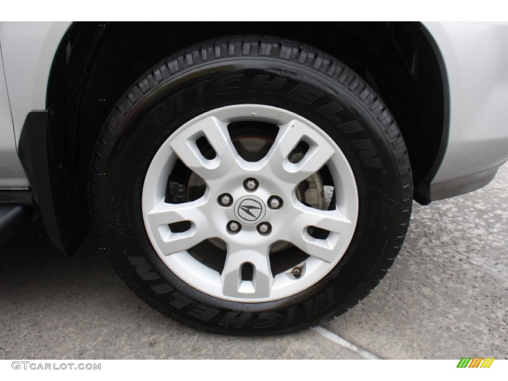 2004 MDX Touring - Starlight Silver Metallic / Ebony photo #35