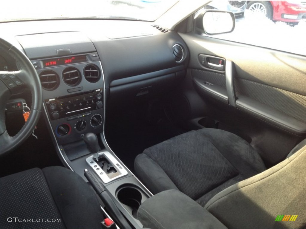 2008 MAZDA6 i Sport Sedan - Onyx Black / Black photo #11