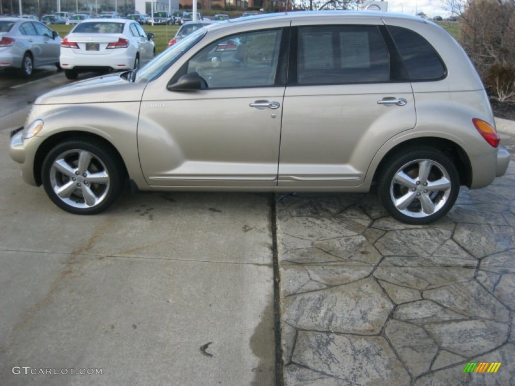 2003 PT Cruiser GT - Light Almond Pearl / Dark Slate Gray photo #8