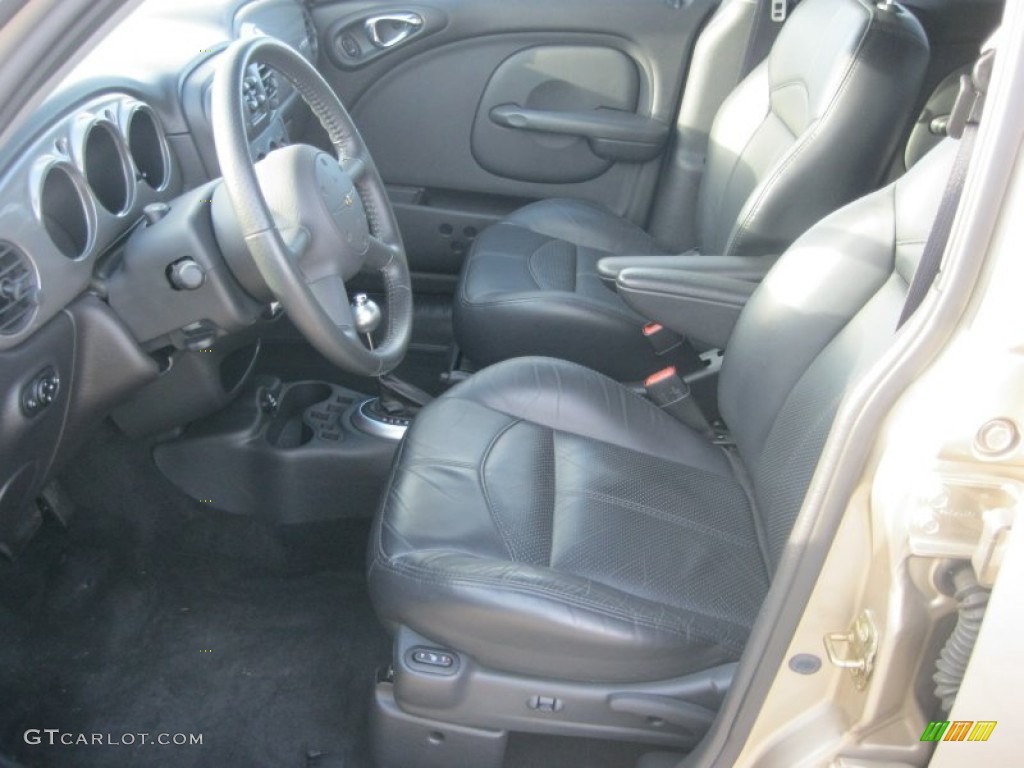 2003 PT Cruiser GT - Light Almond Pearl / Dark Slate Gray photo #16