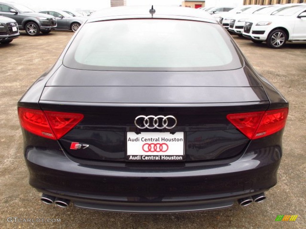 2014 S7 Prestige 4.0 TFSI quattro - Moonlight Blue Metallic / Black Valcona w/Diamond Contrast Stitching photo #3