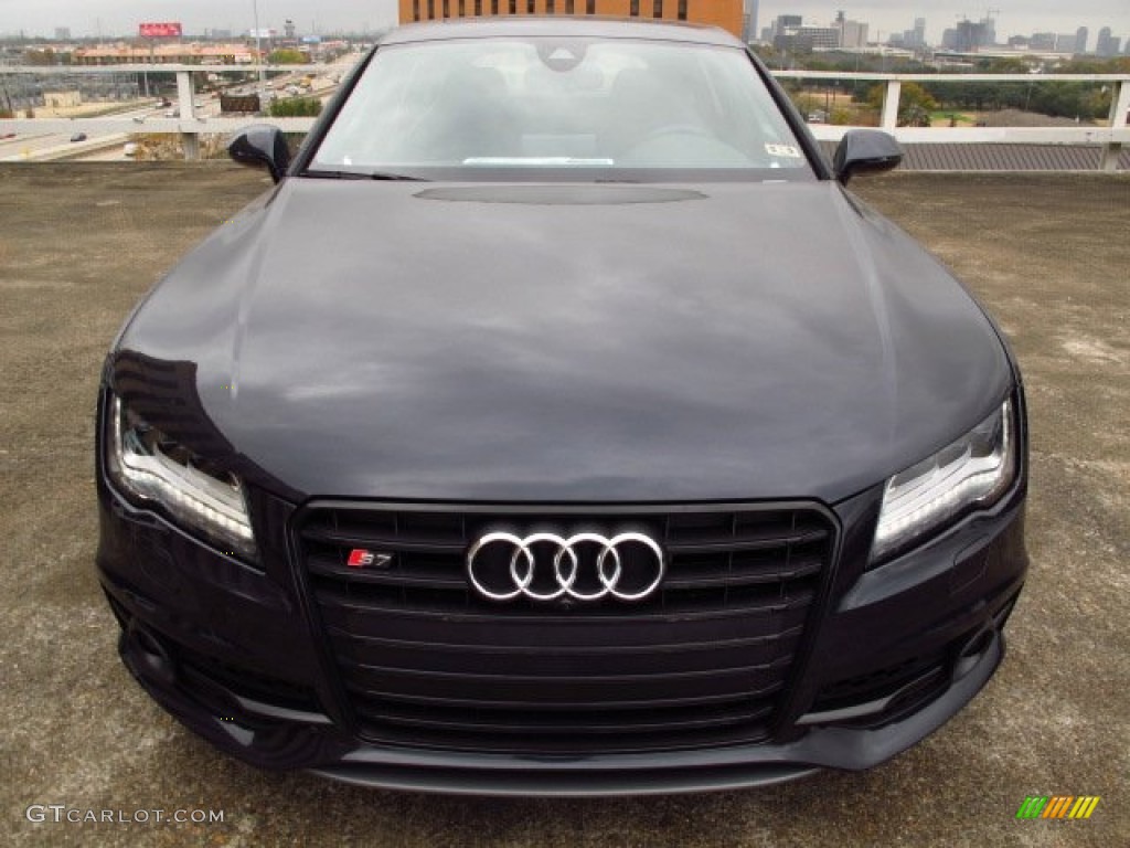 Moonlight Blue Metallic 2014 Audi S7 Prestige 4.0 TFSI quattro Exterior Photo #89113865