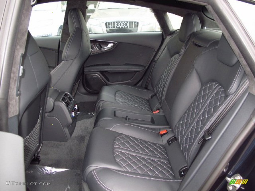 2014 Audi S7 Prestige 4.0 TFSI quattro Rear Seat Photo #89113979
