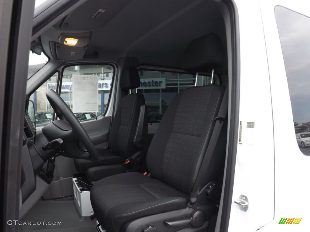 Tunja Black Interior 2014 Mercedes-Benz Sprinter 2500 Crew Van Photo #89114042
