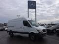 2014 Arctic White Mercedes-Benz Sprinter 2500 High Roof Cargo Van  photo #2